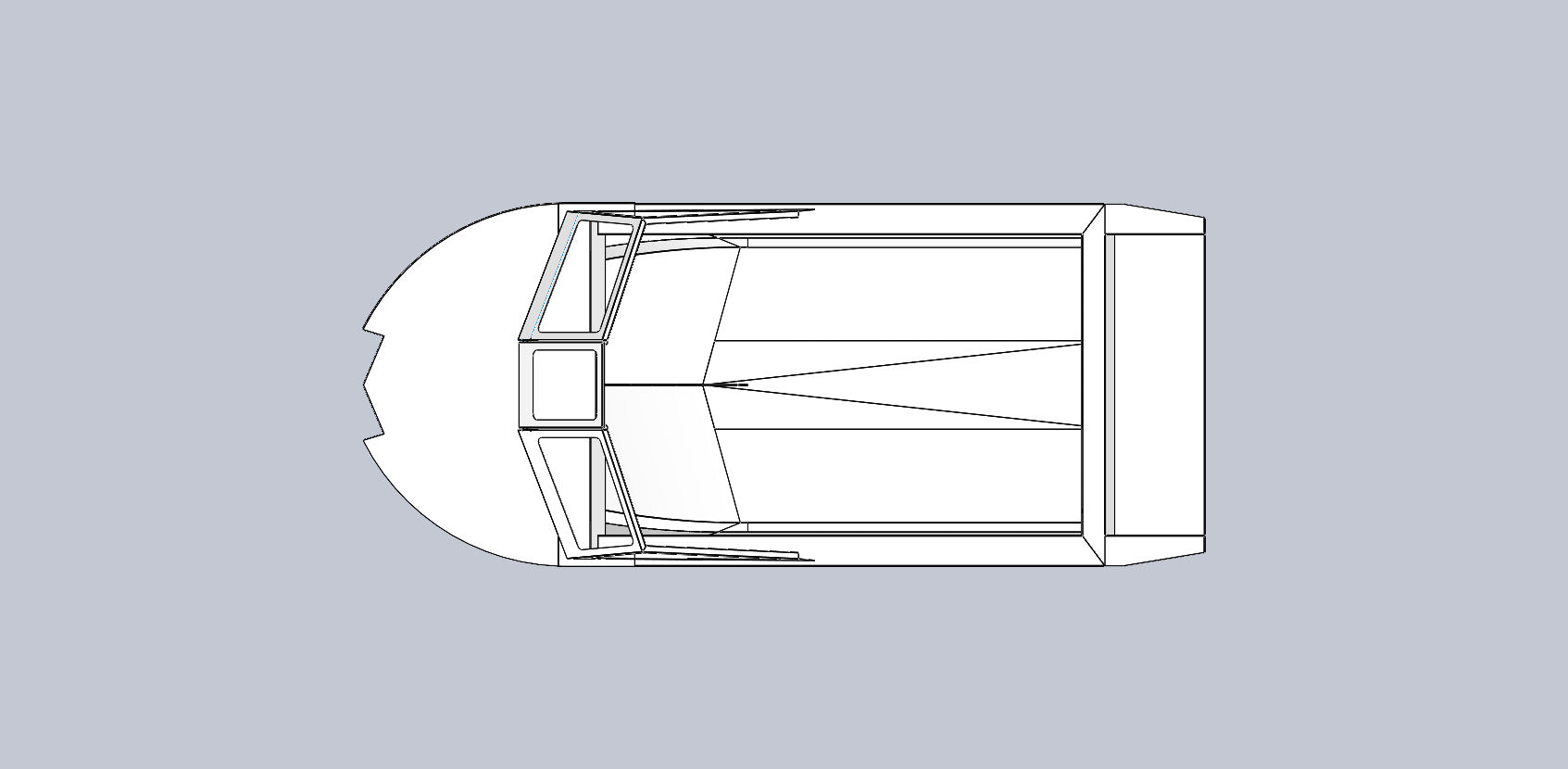 12' Jet Boat Hull Kit