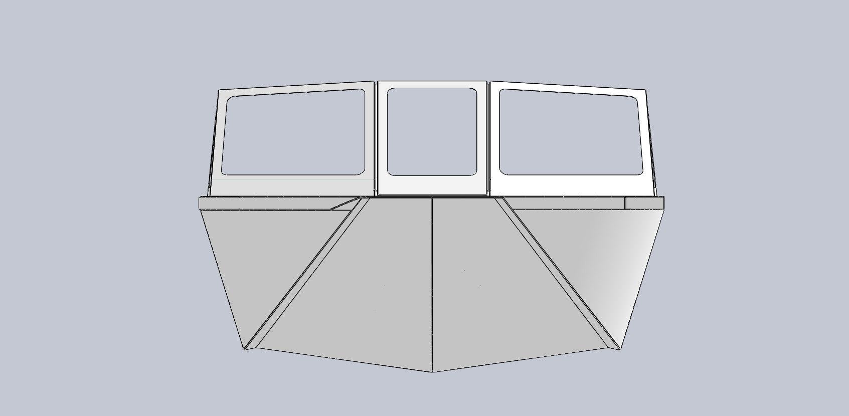 16' wide body 10 degree Jet Boat DYI Hull Kit